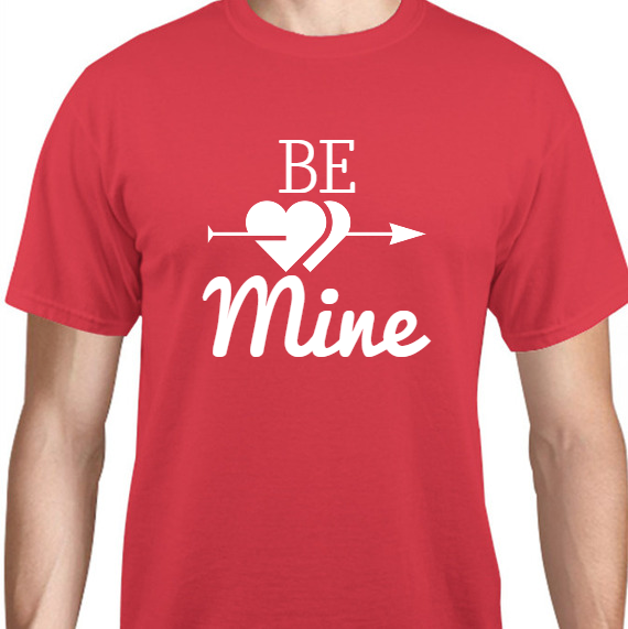 Valentines Day Be Mine Unisex Basic Tee T-Shirts Style 130266