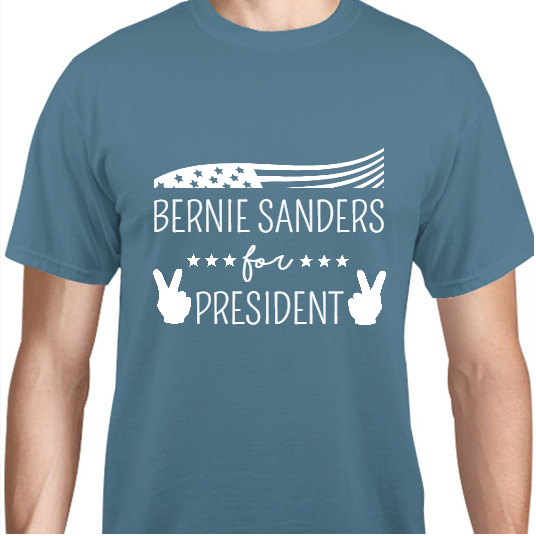 Bernie Sanders President For Unisex Basic Tee T-Shirts Style 111073