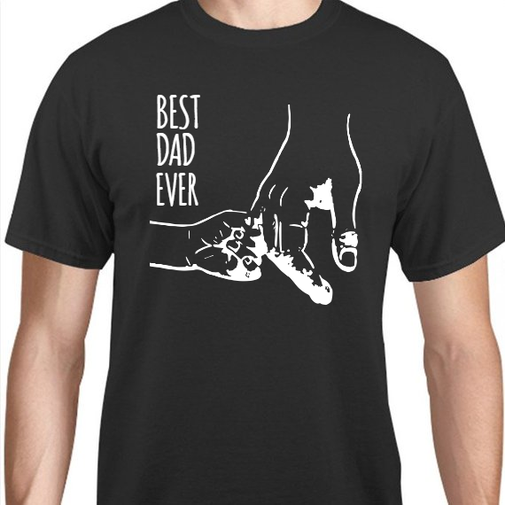 Father's Day Best Dad Ever Unisex Basic Tee T-Shirts Style 119028