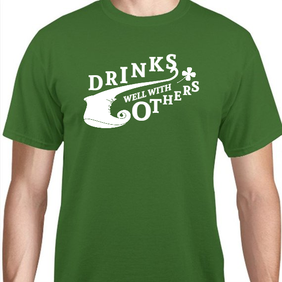 St Patrick Day N Well With O H E Unisex Basic Tee T-Shirts Style 116794