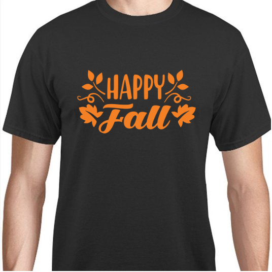 Fall Unisex Basic Tee T-Shirts Style 112375