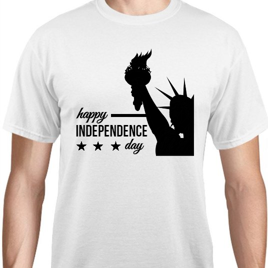 Independence Day Happy Unisex Basic Tee T-Shirts Style 119400
