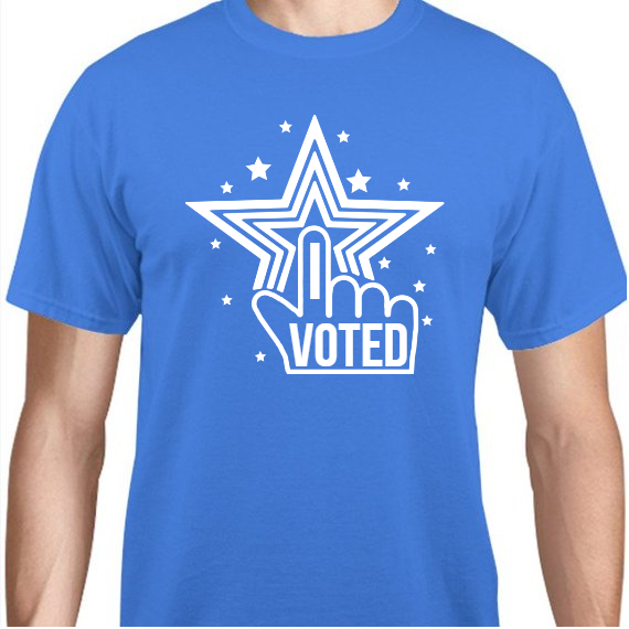 Political Voted Unisex Basic Tee T-Shirts Style 111104