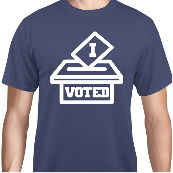 Political Voted Unisex Basic Tee T-Shirts Style 111103
