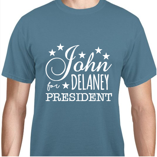 John Delaney President For Unisex Basic Tee T-Shirts Style 110991