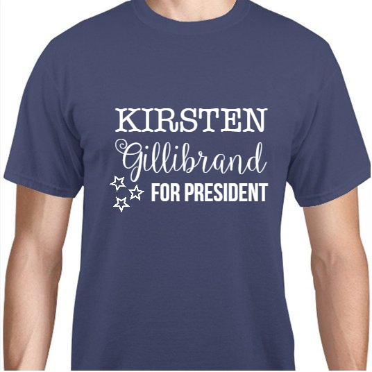 Kirsten Gillibrand For President Unisex Basic Tee T-Shirts Style 110993