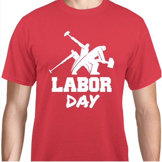 Labor Day Unisex Basic Tee T-Shirts Style 111619