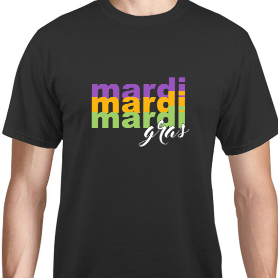 Holiday Mardi Gras Unisex Basic Tee T-Shirts Style 130045