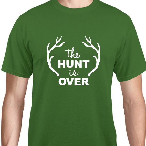 Engagement Over Hunt Is The Unisex Basic Tee T-Shirts Style 131638