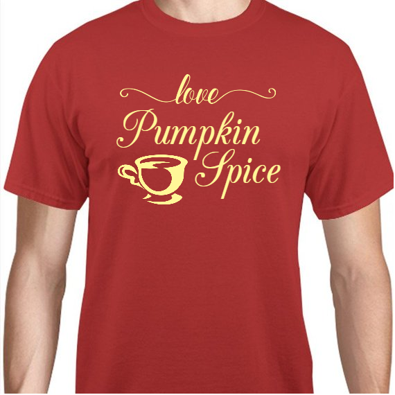 Fall Pumpkin Spice Unisex Basic Tee T-Shirts Style 112178