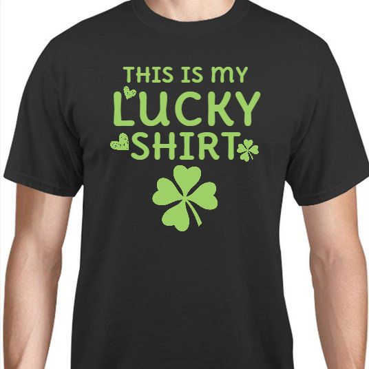 St Patrick Day This Is My Lucky Shirt Unisex Basic Tee T-Shirts Style 116633
