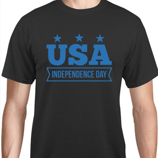 Independence Day Usa Unisex Basic Tee T-Shirts Style 119407