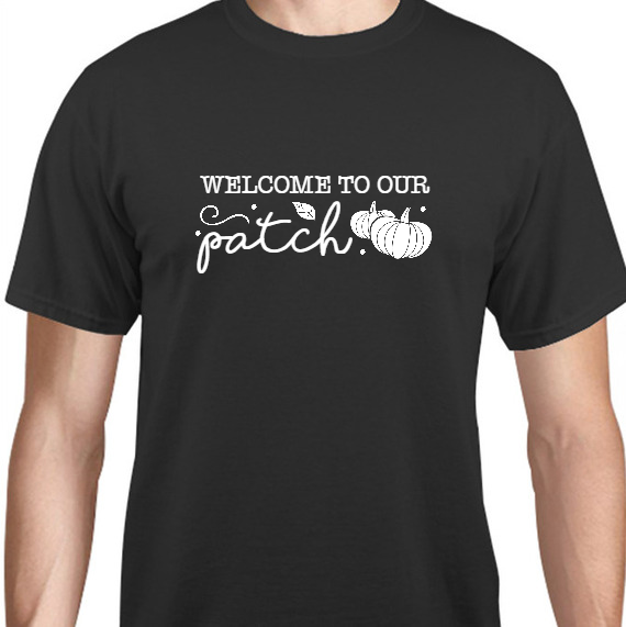 Fall Welcome To Our Patch Unisex Basic Tee T-Shirts Style 126042