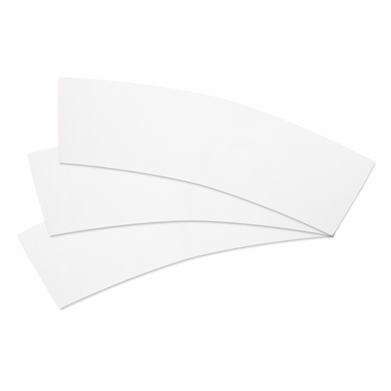 Unsewn White Coffee Wraps For Sublimation Printing - Pack Of 10pcs