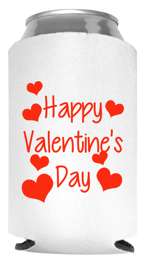 Valentine Day Full Color Foam Collapsible Coolies Style 80093