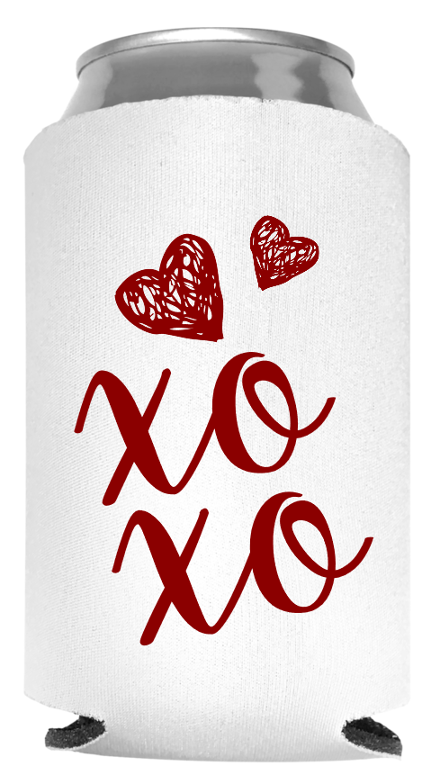 Valentine Day Full Color Foam Collapsible Coolies Style 80096