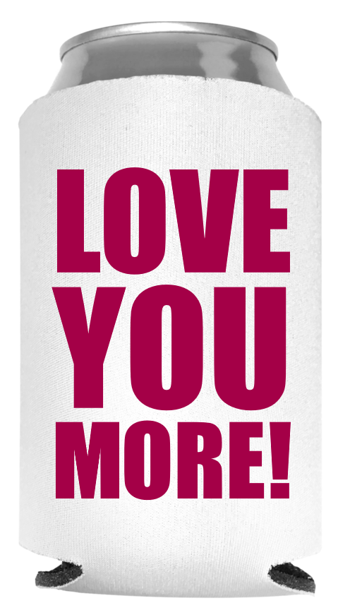Valentine Day Full Color Foam Collapsible Coolies Style 80115