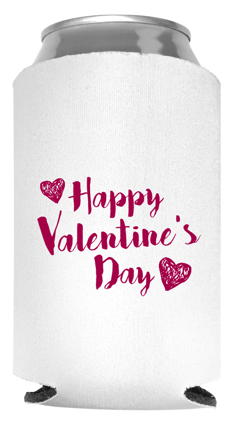 Valentine Day Full Color Foam Collapsible Coolies Style 80146