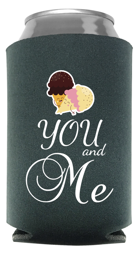 Valentines Day Full Color Foam Collapsible Coolies Style 100672