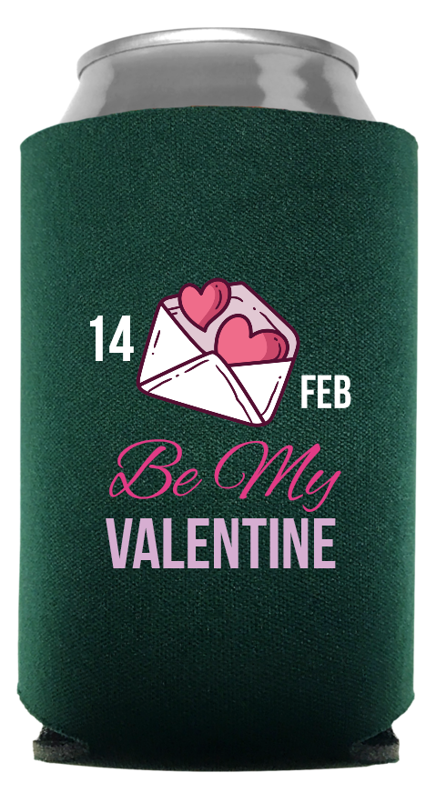 Valentines Day Full Color Foam Collapsible Coolies Style 100688