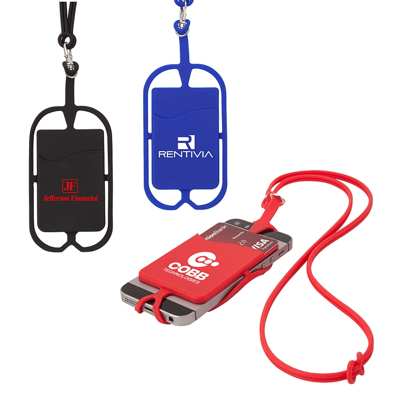 Valumark Mercado Silicone Phone Lanyard