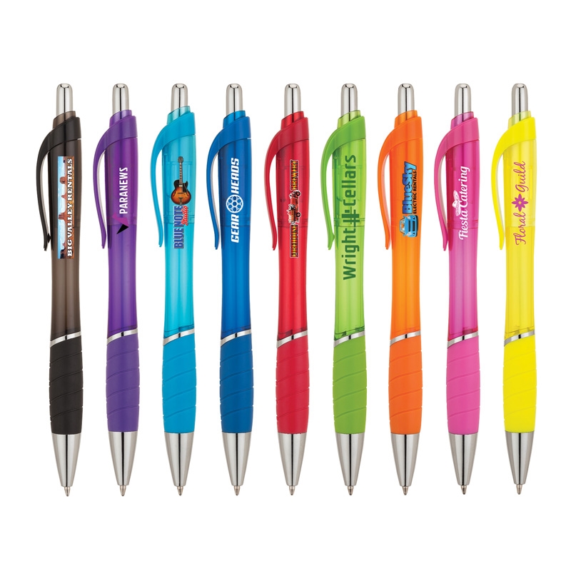 Valumark Wave® - Clear Ballpoint Pen