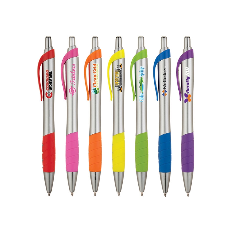 Valumark Wave® - Silver Ballpoint Pen