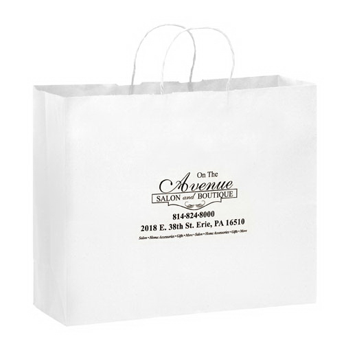 Vogue White Paper Bag