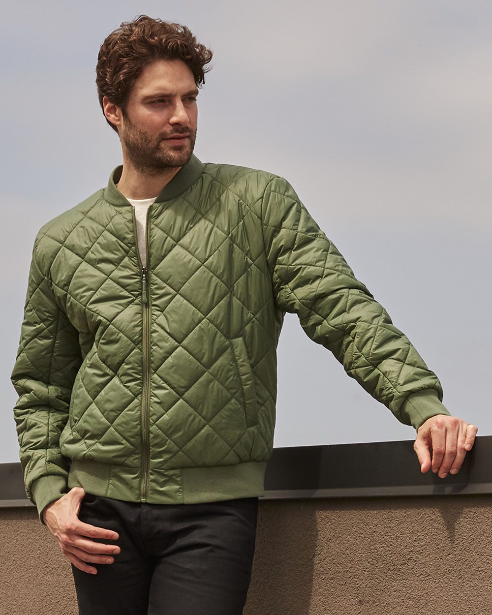 Weatherproof Men's HeatLast&trade; Quilted Packable Bomber - 21752