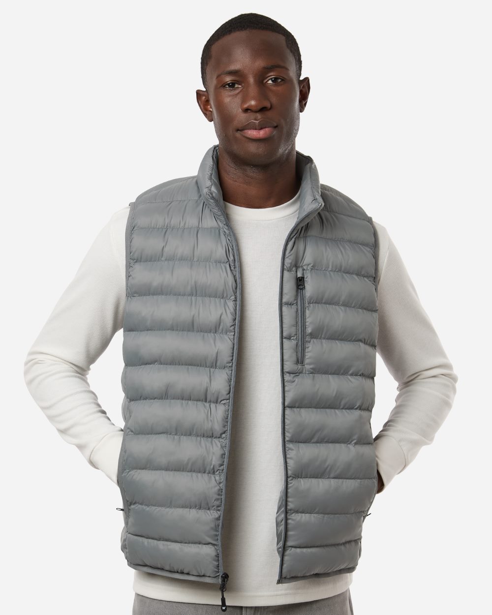 Weatherproof Men's Lightweight Poly-filled Packable Vest - 26717