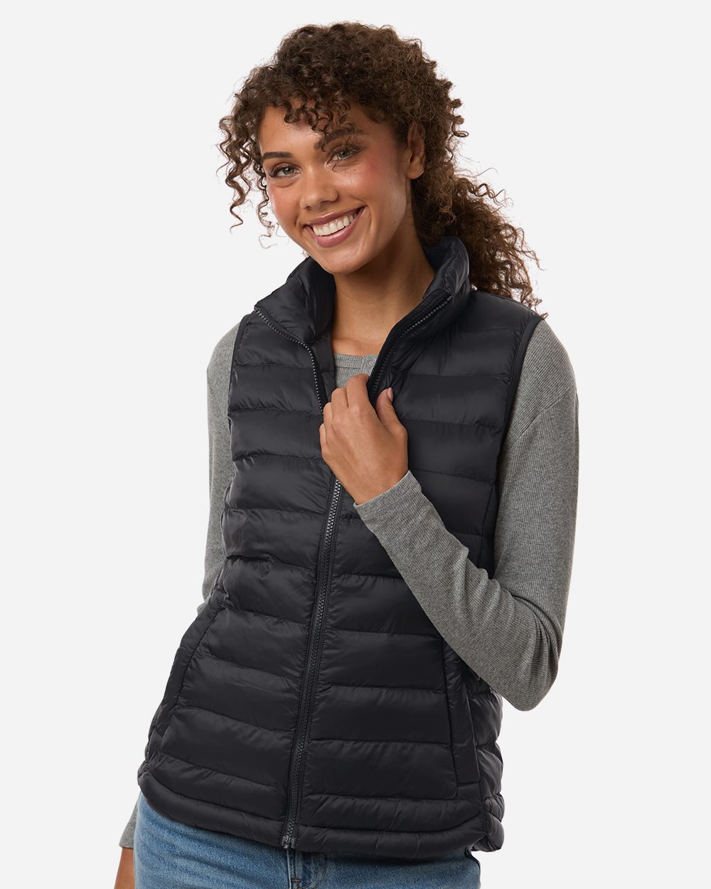 Weatherproof Women's Lightweight Poly-filled Packable Vest - W26717