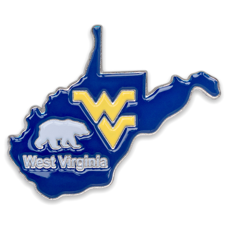 West Virginia Stock Lapel Pins