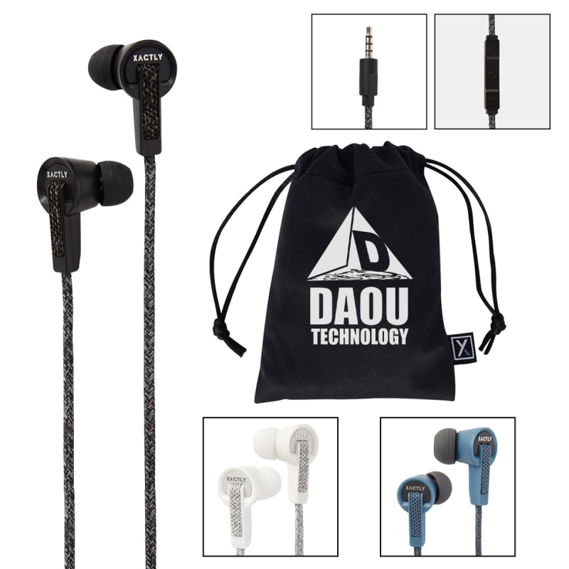 Xactly Krypton Wired Earbuds With Pouch