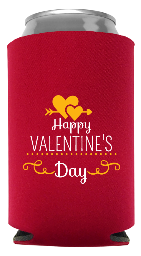 Valentines Day Full Color Foam Collapsible Coolies Style 115954