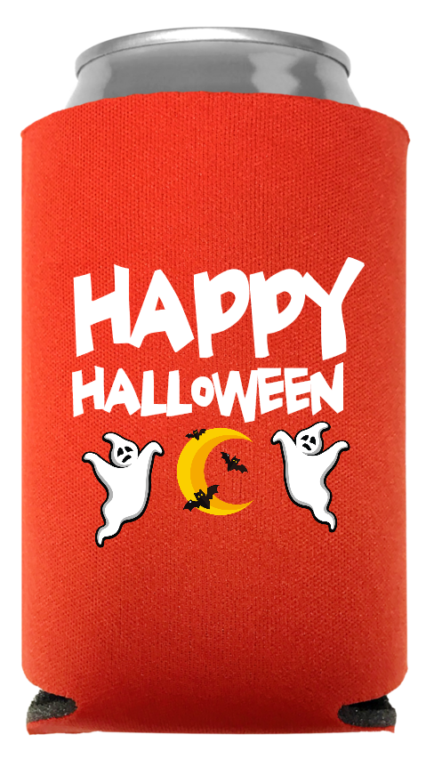 Happy Halloween Full Color Foam Collapsible Coolies Style 113322