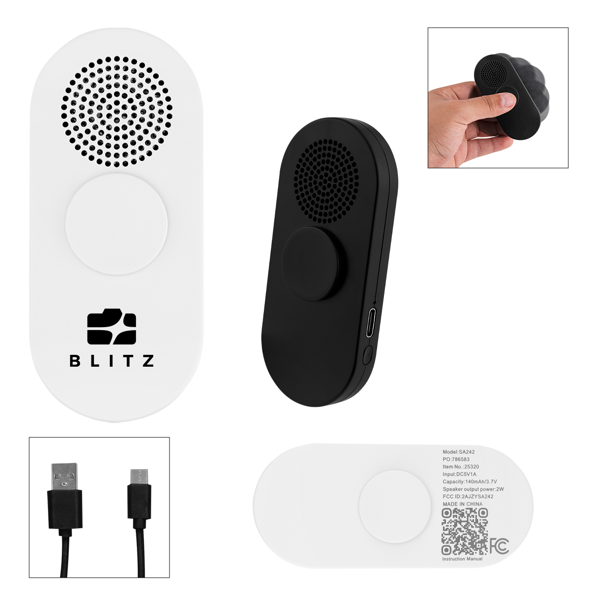 RABS Fun Spinner Wireless Speaker