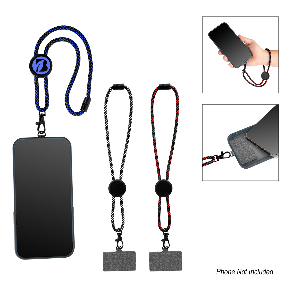 RPET Phone Tether Wristlet