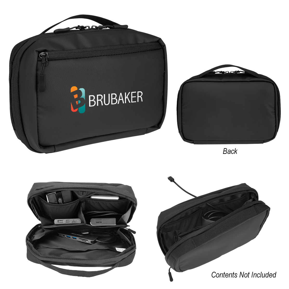 RPET Tech Pouch With Easy Cord Access