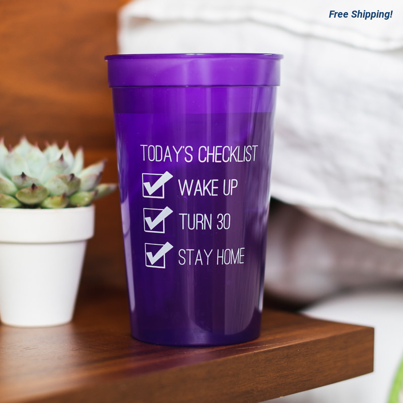 22oz Translucent Stadium Cups