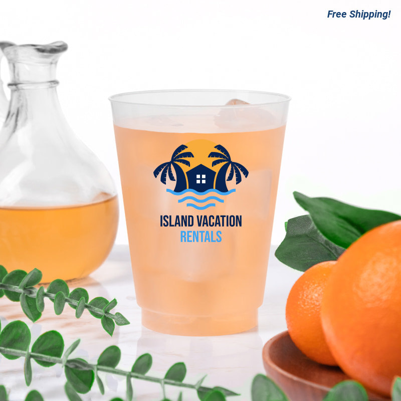 16oz Frosted Stadium Cups