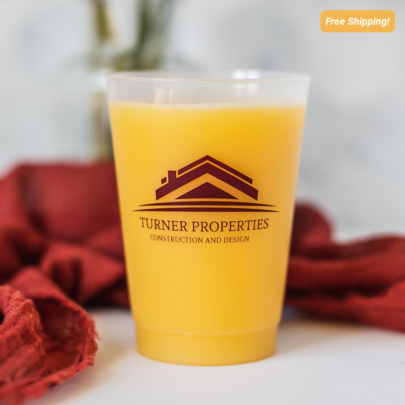 14oz Frosted Stadium Cups