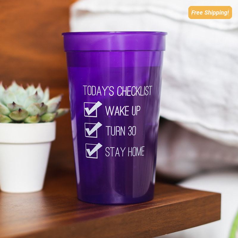 22oz Translucent Stadium Cups