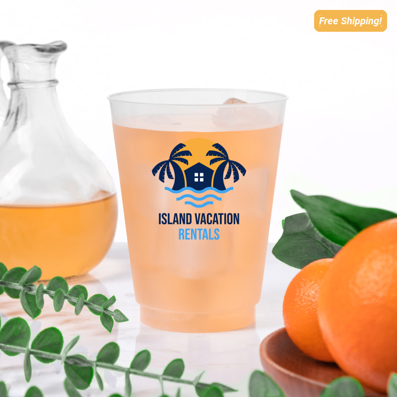 16oz Frosted Stadium Cups