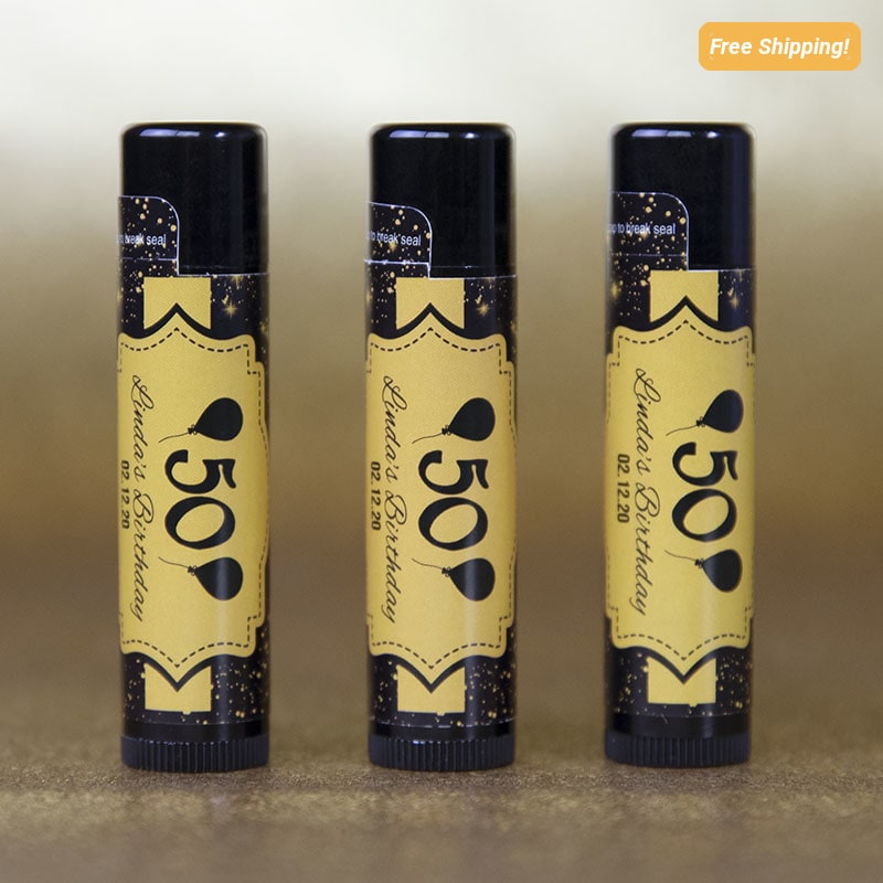 Flavored Beeswax Lip Balm - One Imprint Color