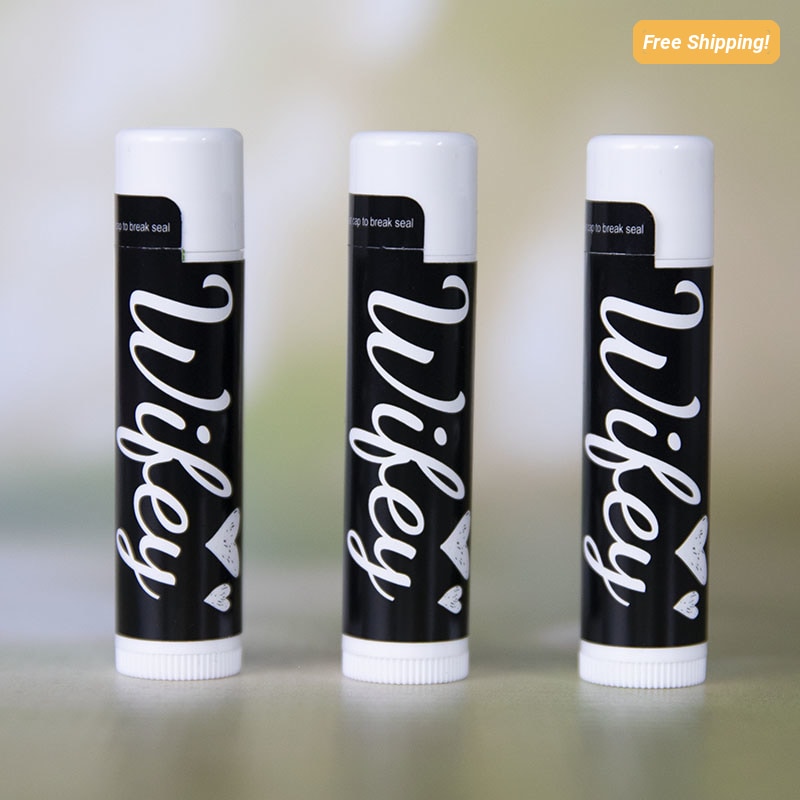 Natural Beeswax Lip Balm - One Imprint Color