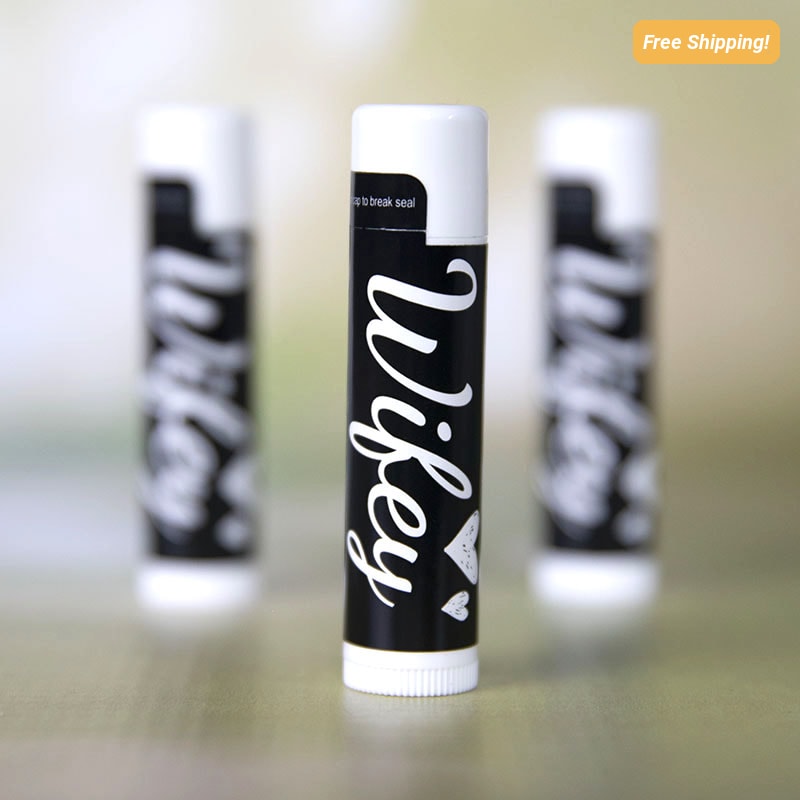 Natural Beeswax Lip Balm - One Imprint Color