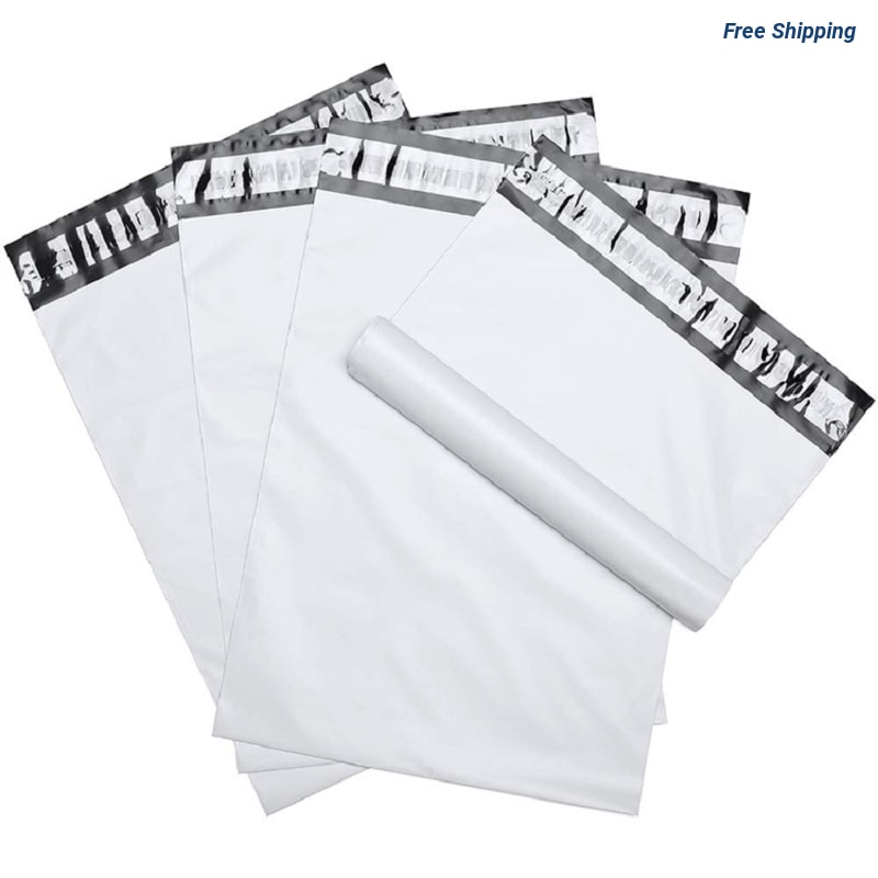 Blank Poly Mailer Self-Sealing Shipping Bags