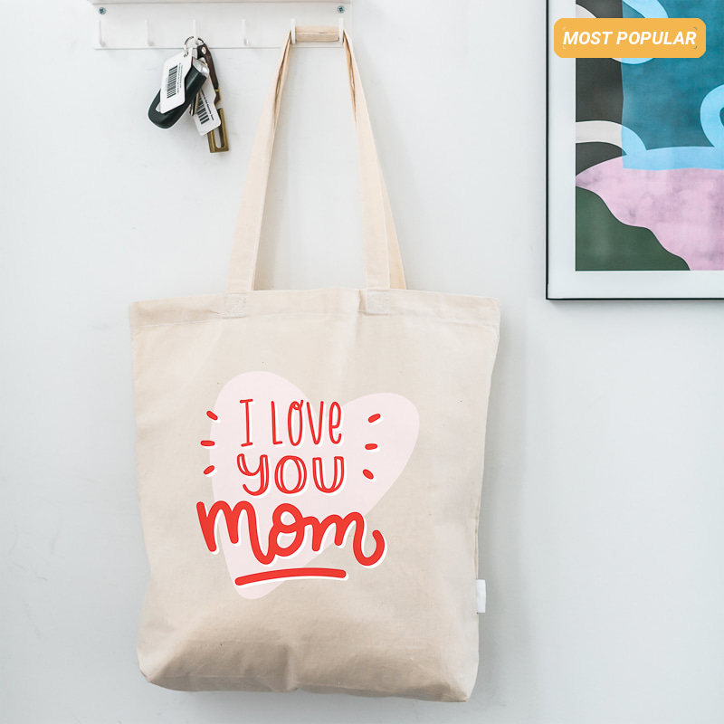 Custom Everyday Cotton Tote Bags