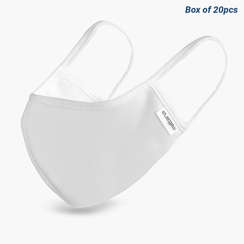 Blank Sublimation Lightweight Fabric Face Masks - Box of 20pcs