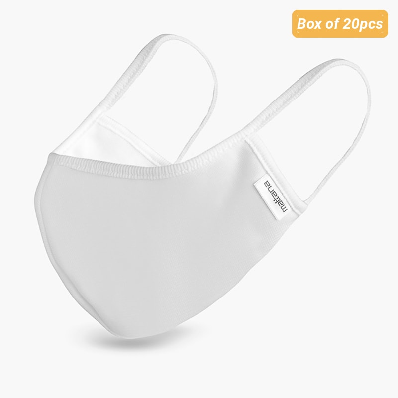 Blank Sublimation Lightweight Fabric Face Masks - Box of 20pcs